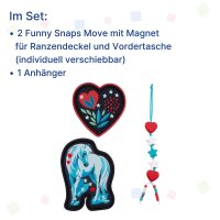 Scout Funny Snaps Move 3er Set White Unicorn