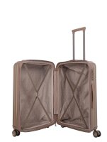 Travelite PAROS Trolley 4w M exp., Cappuccino
