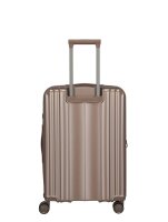 Travelite PAROS Trolley 4w M exp., Cappuccino