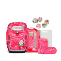 Ergobag Pack Set Neo KuntBärbuntes Einhorn 6tlg. Schulrucksack Set