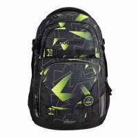 Coocazoo MATE, Lime Flash Schulrucksack