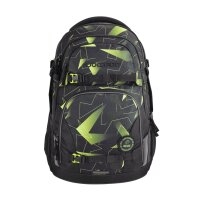 Coocazoo PORTER, Lime Flash Schulrucksack