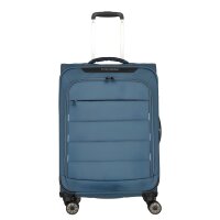 Travelite SKAII Trolley 4w M exp., Sky Blue
