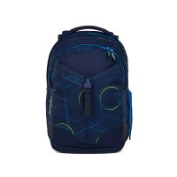 Satch Match Schulrucksack Einzeln Blue Tech
