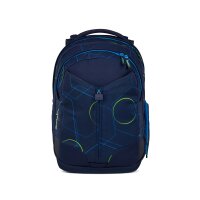 Satch Match Schulrucksack Einzeln Blue Tech