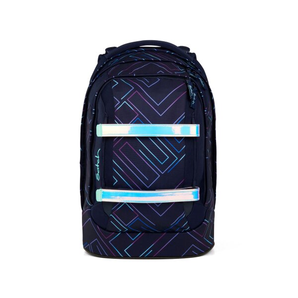 Satch Pack Schulrucksack Einzeln Purple Laser
