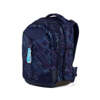 Satch Match Schulrucksack Einzeln Purple Laser