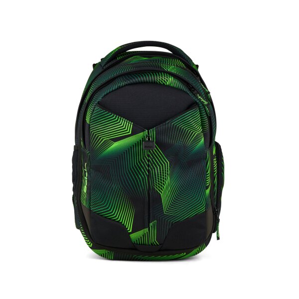 Satch Match Seismic Green Schulrucksack