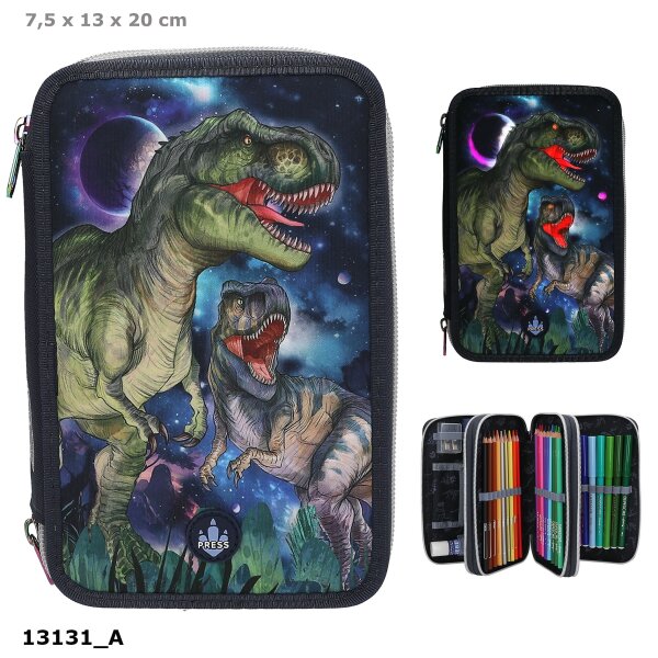 Depesche Dino World 3-Fach Federtasche