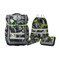McNeill Ergo Compacto Techno 5-teilig Schulranzenset