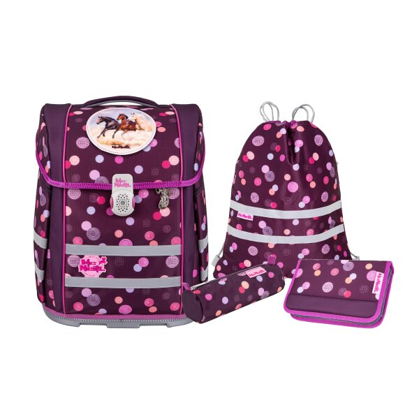 McNeill Perfecto Ruby 5-teilig Schulranzenset