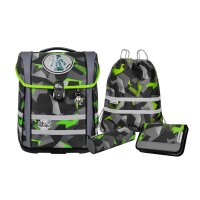 McNeill Perfecto Techno 5-teilig Schulranzenset
