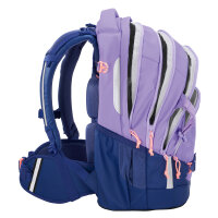 Coocazoo Mate,Tarp Frosty Lilac Schulrucksack Set 2teilig