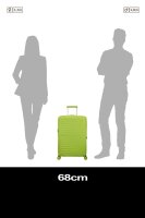 American Tourister Fastforward M Neon Lime Koffer
