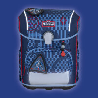Scout Neo Safety Light Space Explorer Schulranzen Set S754600172300