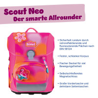 Scout Neo Florida Sunset Schulranzen Set S754100137500