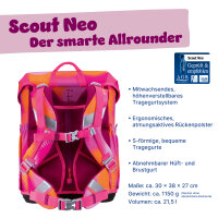 Scout Neo Florida Sunset Schulranzen Set S754100137500