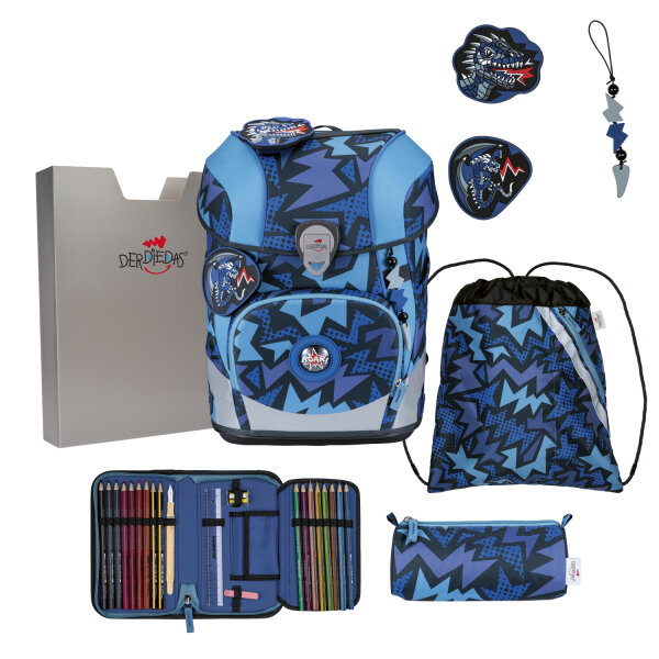 DerDieDas ErgoFlex Tiny Basic Dark Dragon Schulranzen D851100119600