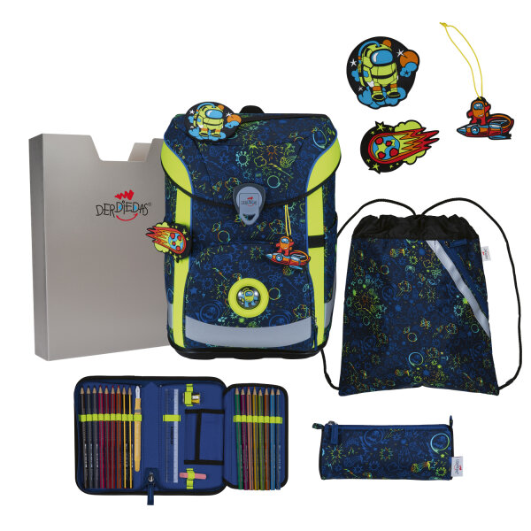 DerDieDas ErgoFlex Easy Basic Neon Crazy Schulranzen D849100119700