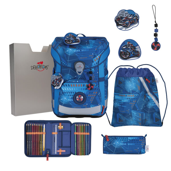 DerDieDas ErgoFlex Easy Basic Turbo Speed Schulranzen D849100119500