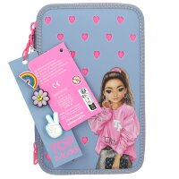 Depesche TOPModel 3 Fach Federtasche mit Silikon Pins