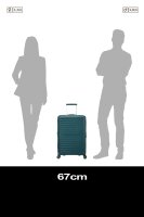 American Tourister Fastforward M Totally teal Koffer