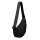 Got Bag Wavy Puffer Moon Bag Small Black