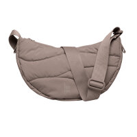 Got Bag Wavy Puffer Moon Bag Small Oyster