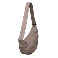 Got Bag Wavy Puffer Moon Bag Small Oyster