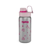 Ergobag Glitzer Edelstahl Trinkflasche