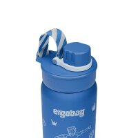 Ergobag Fußball Edelstahl Trinkflasche