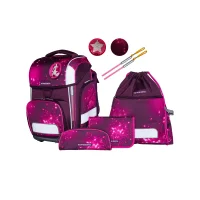 Schneiders Ergolite Set 9-tlg. Berry Cosmos Schulranzen