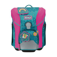 Scout Micro DIN Happy Confetti Schulranzen Set 4-teilig