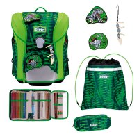 Scout MIcro DIN Danger Dino Schulranzen Set 4-teilig