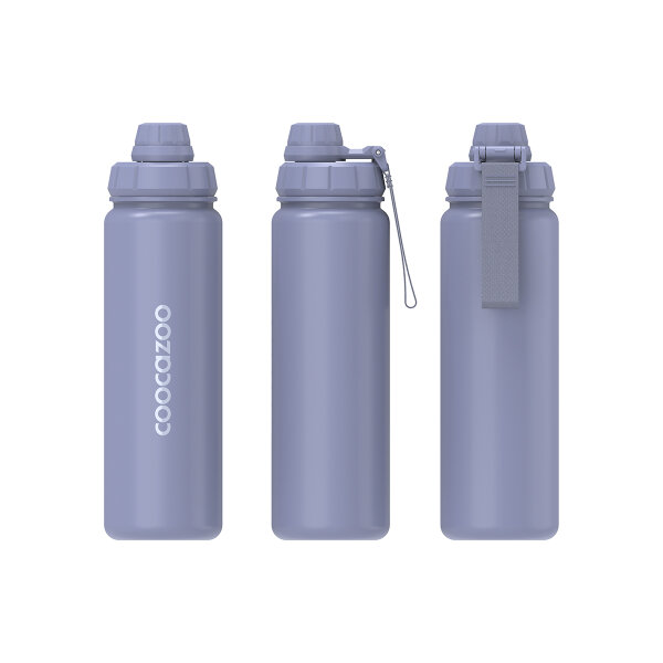 Coocazoo Isolierte Edelstahl-Trinkflasche, Lavender