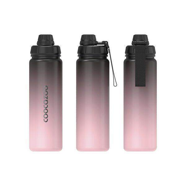 Coocazoo Isolierte Edelstahl-Trinkflasche, Gradient Rose