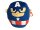 TY Squishy Beanies Collection Captain America Marvel M Kuschelkissen