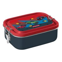Step by Step Edelstahl-Lunchbox Car