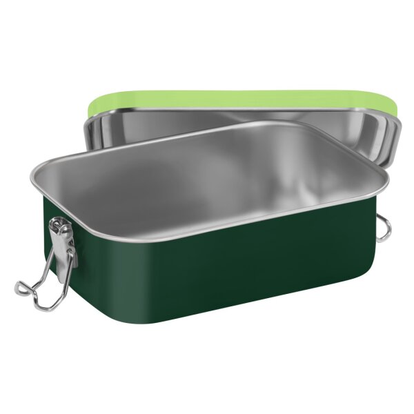 Step by Step Edelstahl-Lunchbox Dino