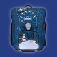 Scout Micro Set LED Rocket Rider Schulranzen-Set 4-teilig