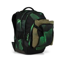 Satch Match Plus Schulrucksack Einzeln Seismic Green