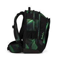 Satch Match Plus Schulrucksack Einzeln Seismic Green