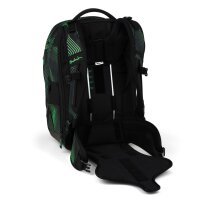 Satch Match Plus Schulrucksack Einzeln Seismic Green