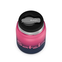 Satch Pink Graffiti Thermo Lunchboxmit Löffel