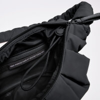 Got Bag PLEAT MOON BAG SMALL black monochrome Umhängetasche