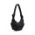 Got Bag PLEAT MOON BAG SMALL black monochrome Umhängetasche