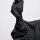 Got Bag PLEAT MOON BAG SMALL black monochrome Umhängetasche
