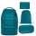Satch Pack Deep Petrol Schulrucksack Set 4tlg