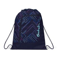 Satch Pack Schulrucksack Set Purple Laser 4tlg