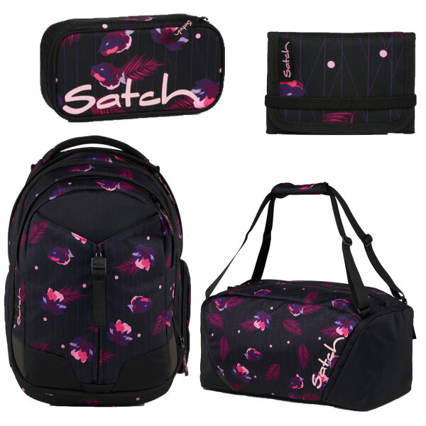 Satch Match Mystic Nights Schulrucksack Set 4tlg